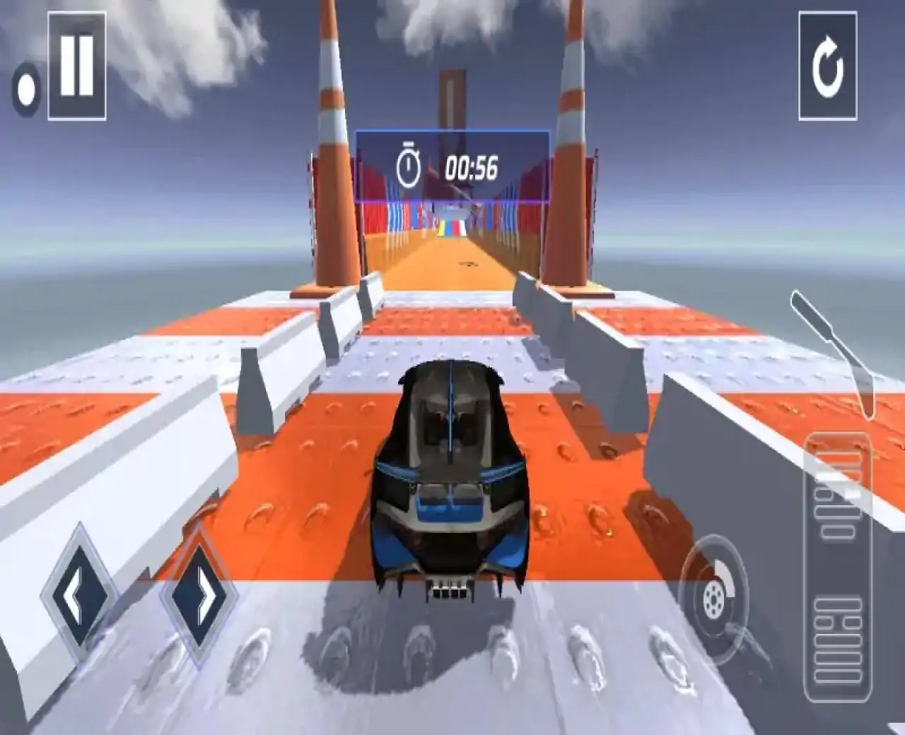 布加迪赛车漂移