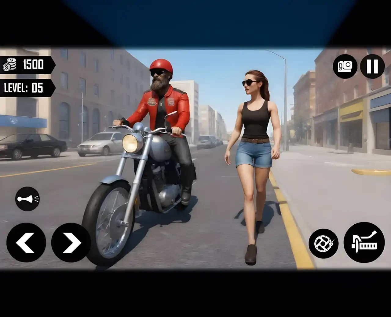 摩托骑士：自行车出租车游戏3d