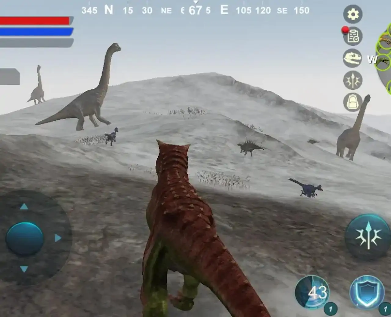 食肉牛龙模拟器