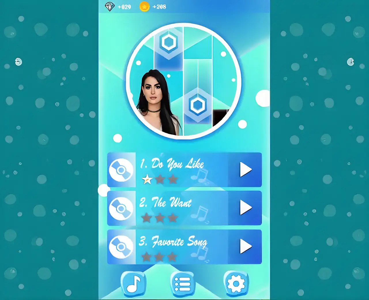 Sssniperwolf钢琴瓷砖游戏