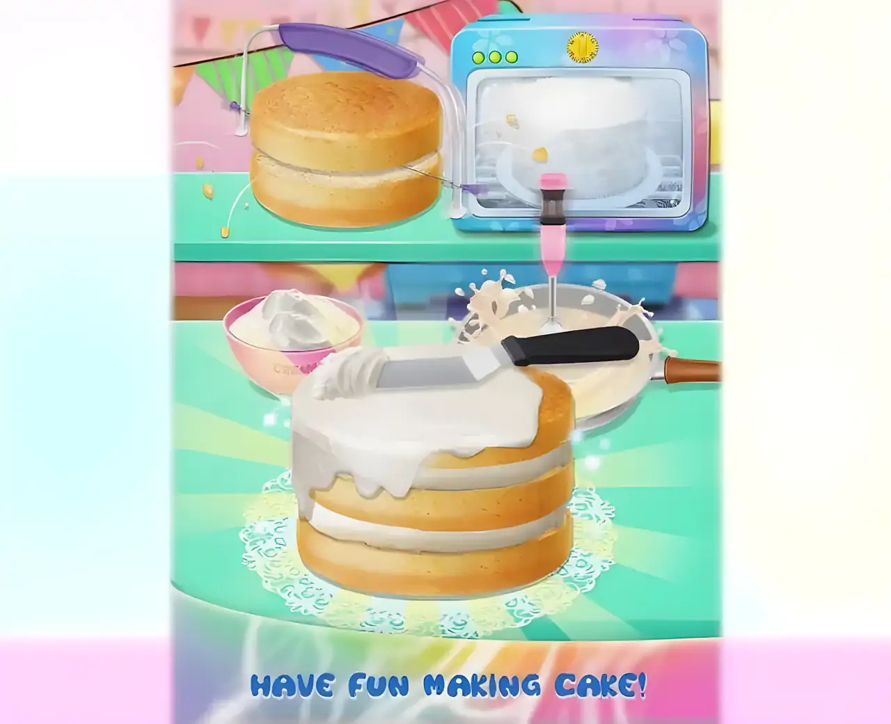 银河镜面釉蛋糕