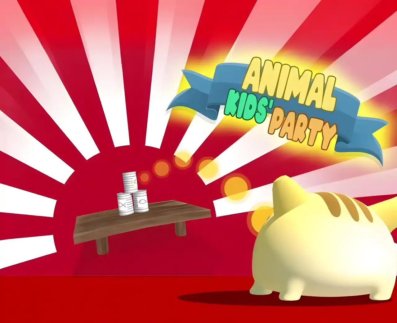 动物党节日-三维球击倒游戏