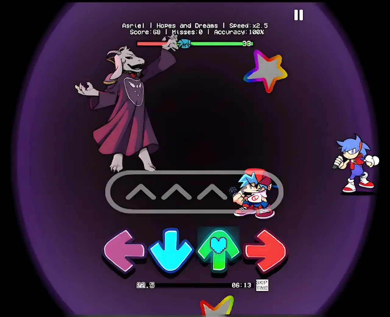 FNF周五夜放克vs传说之下