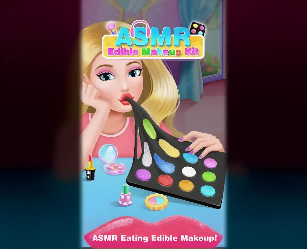 吃掉女孩的化妆包