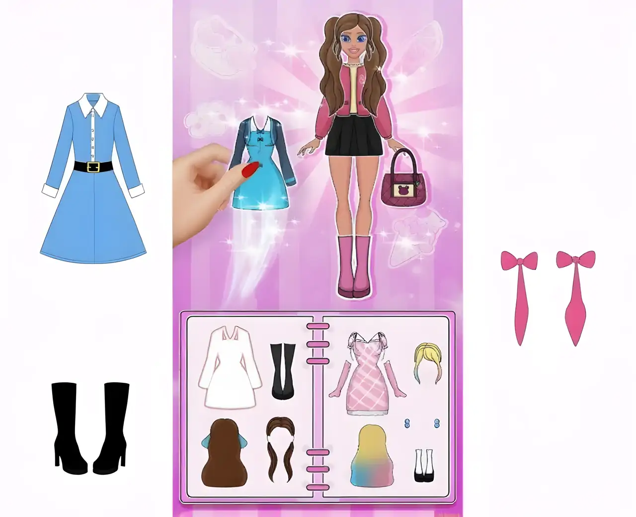 纸娃娃乳业:装扮