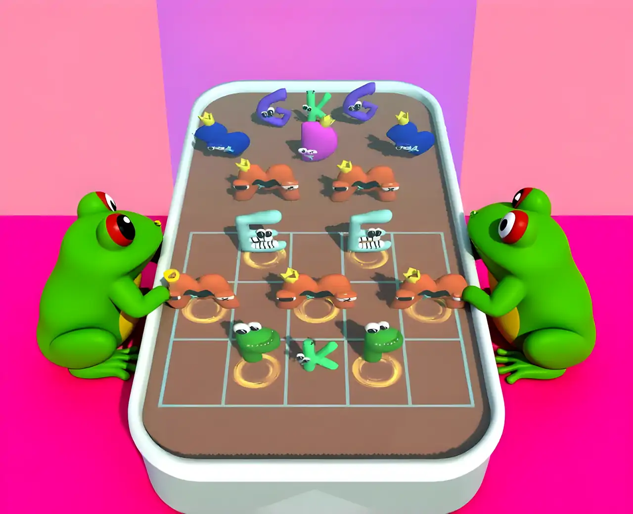 合并字母运行3D