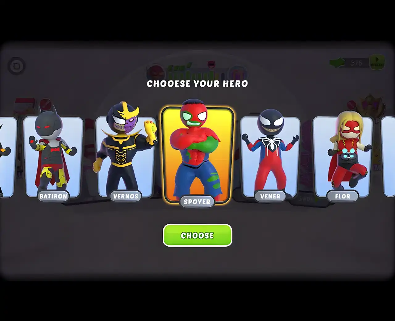 火柴人漫画超级英雄