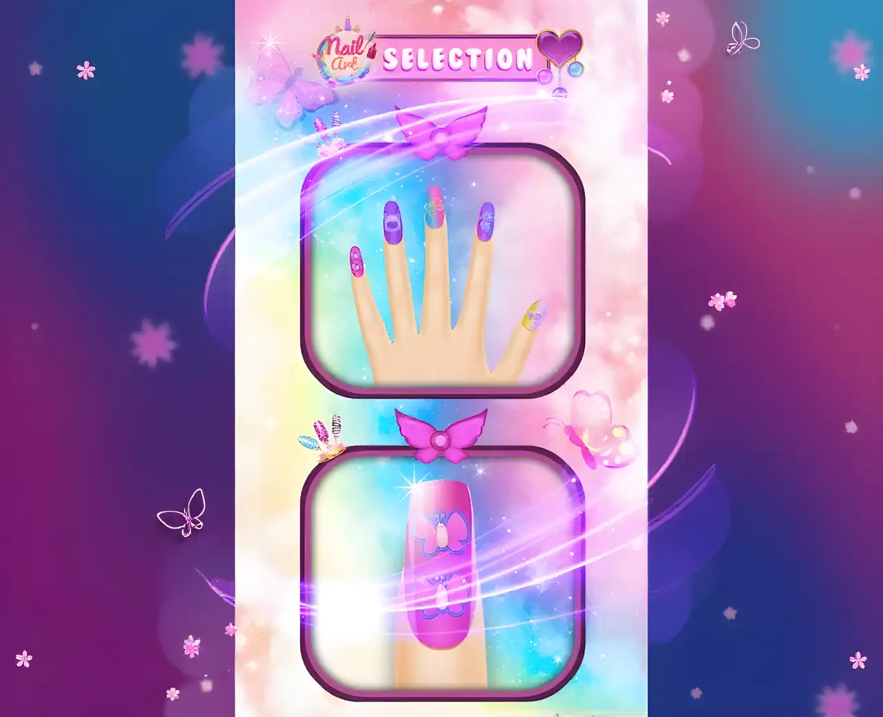 美甲游戏-亚克力指甲