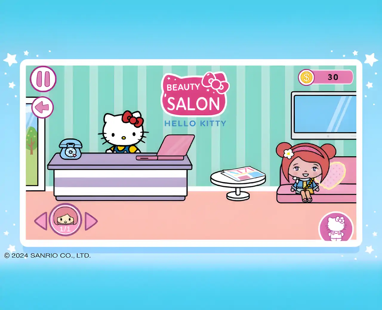 凯蒂猫：美容院