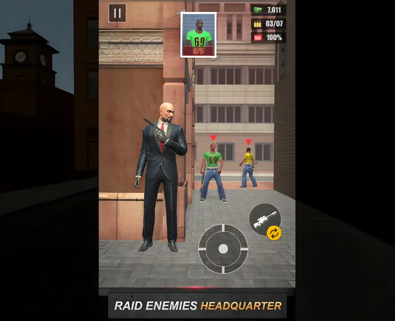 特工枪射手：狙击手游戏