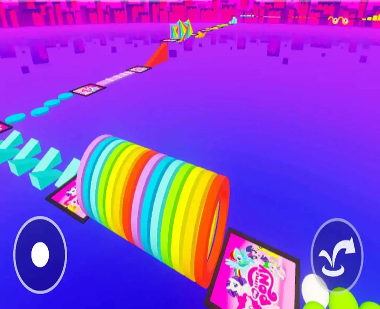 小马宝莉彩虹换装跑酷