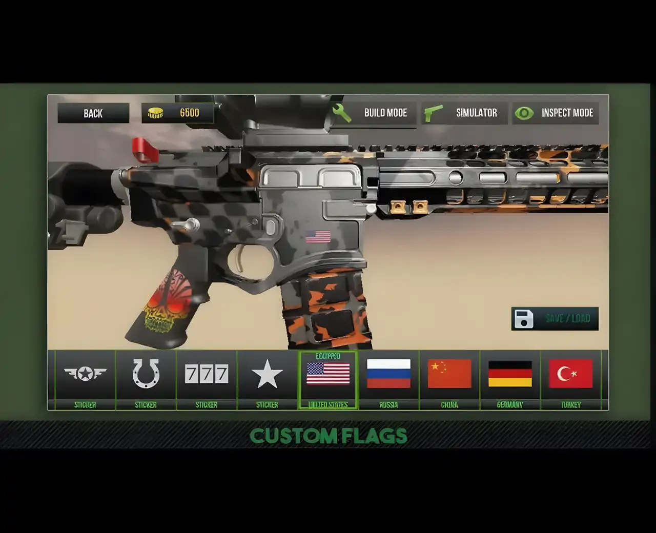 定制枪模拟器3D