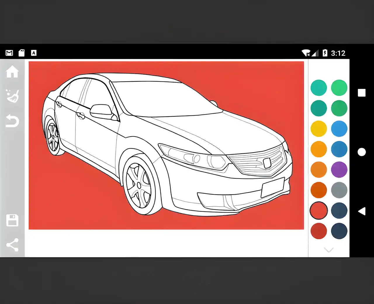 日本汽车彩绘书
