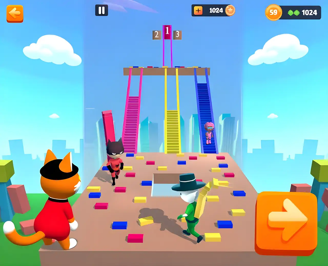 桥跑赛车大师3D