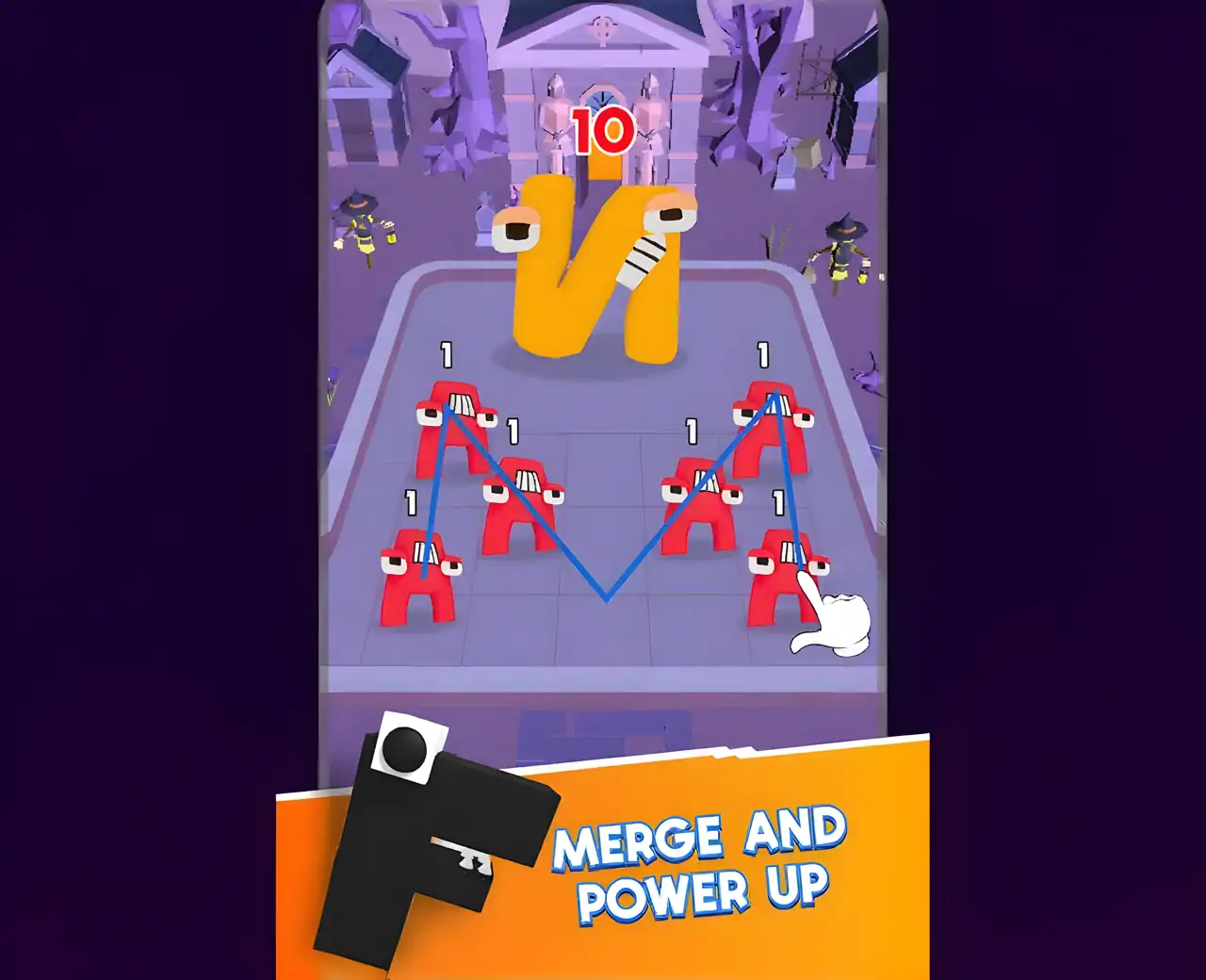 怪物合并3D战斗融合