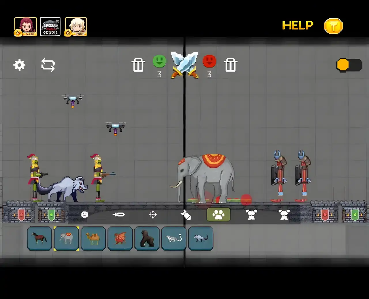 彩虹格斗游乐场