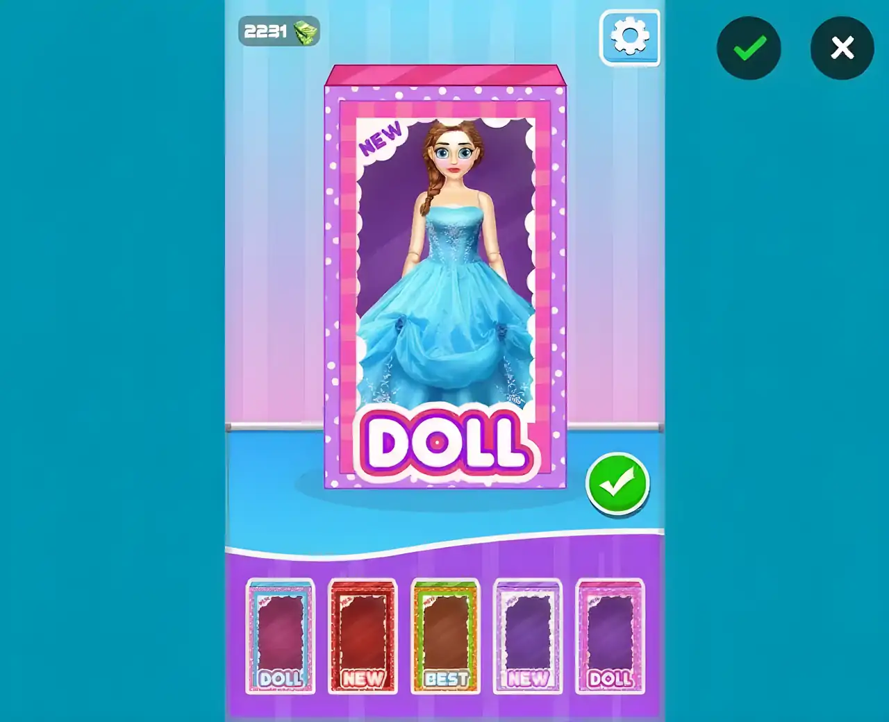 娃娃改造DIY装扮3D