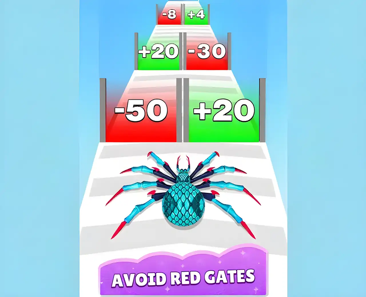 蜘蛛跑和合并大师游戏