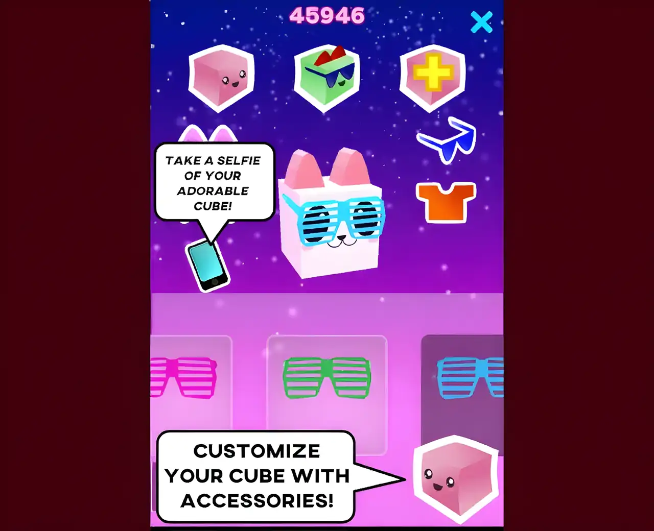 可爱的立方体跳跃