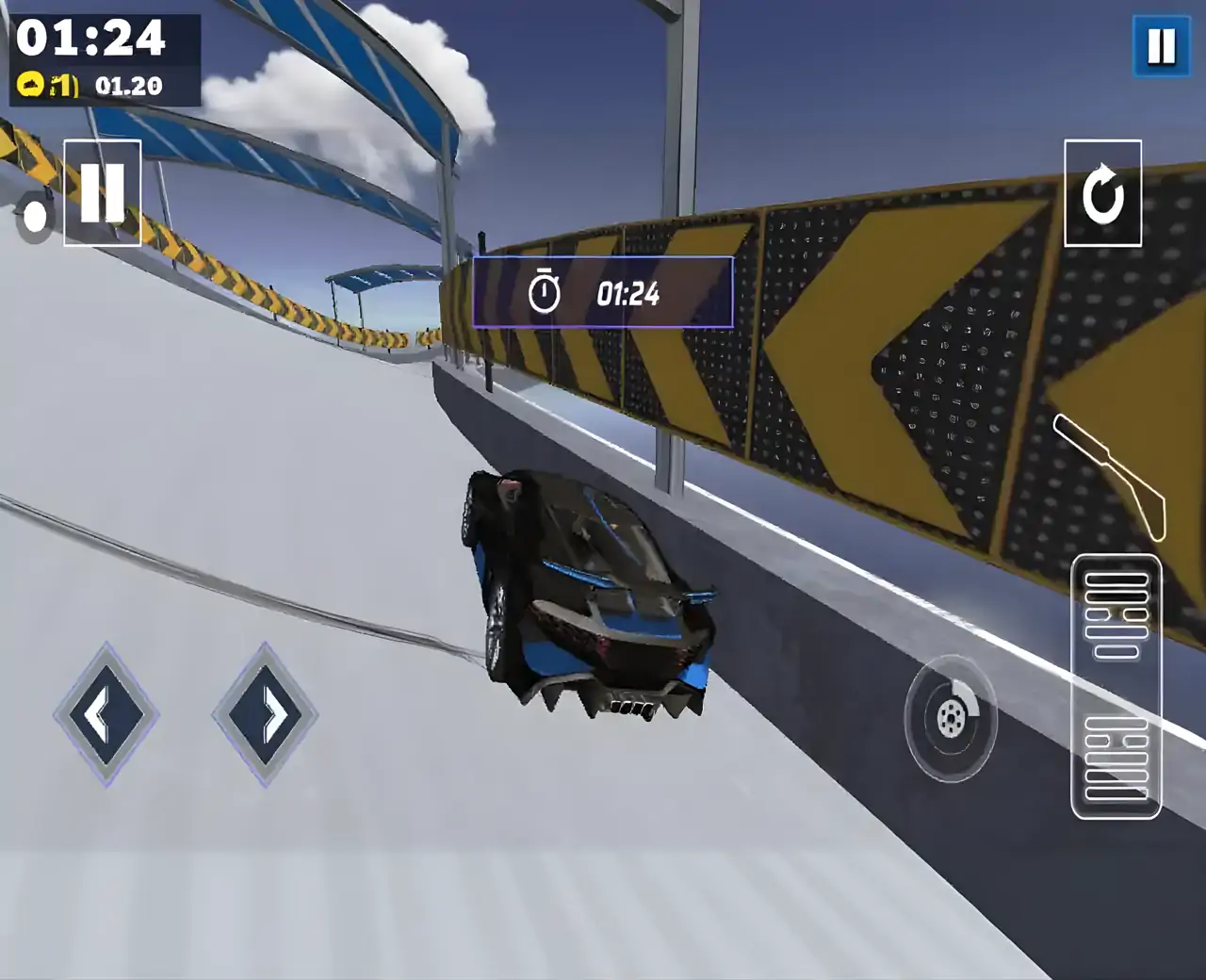 布加迪赛车漂移