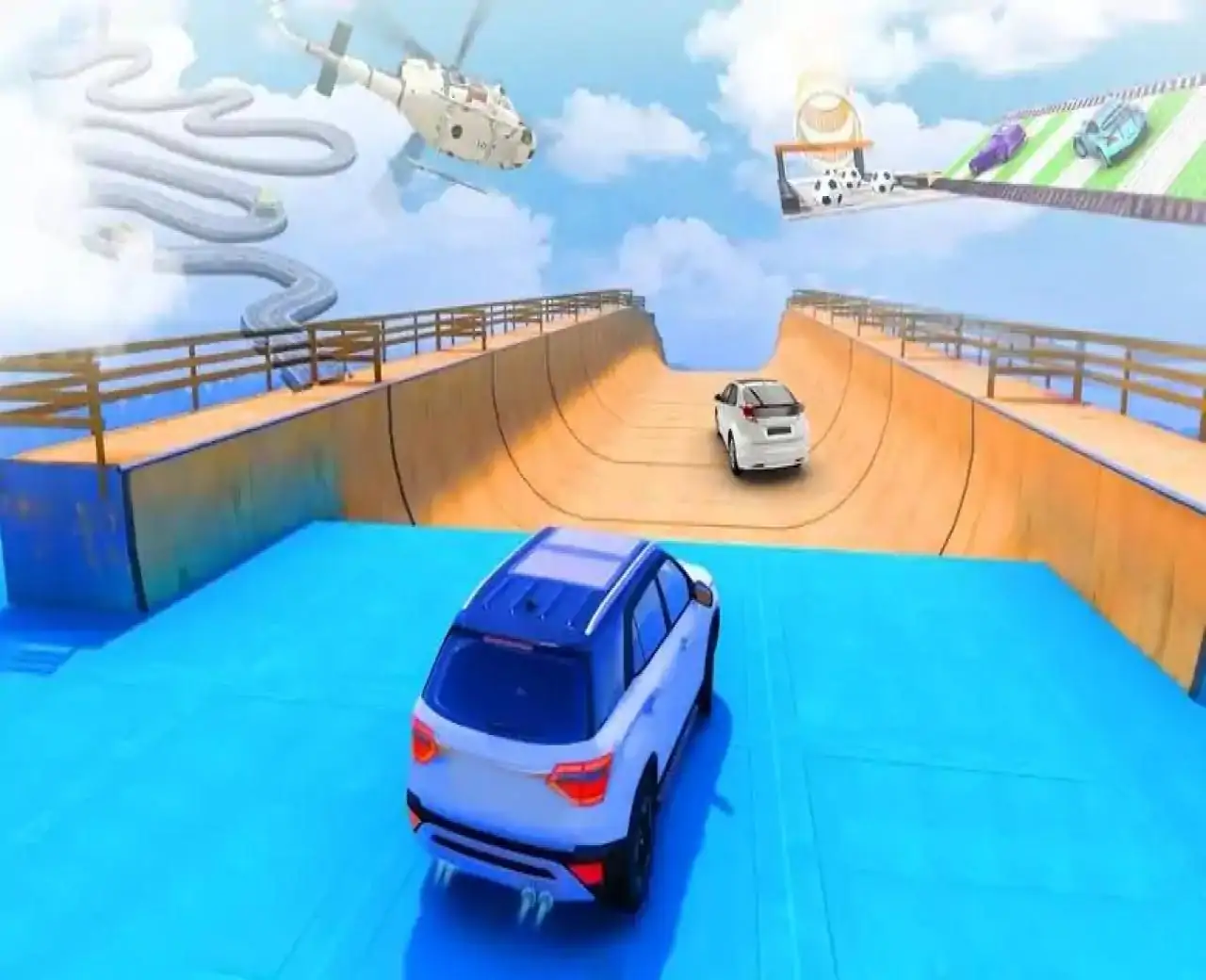 Mega Ramp Car Race Stunt Game