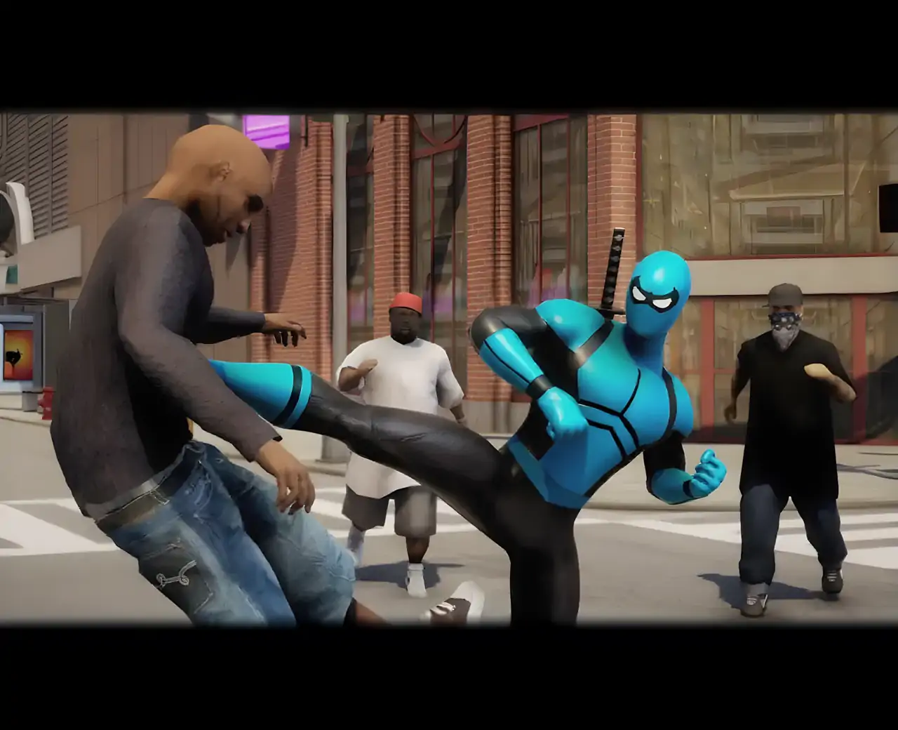 超级超级英雄模仿游戏