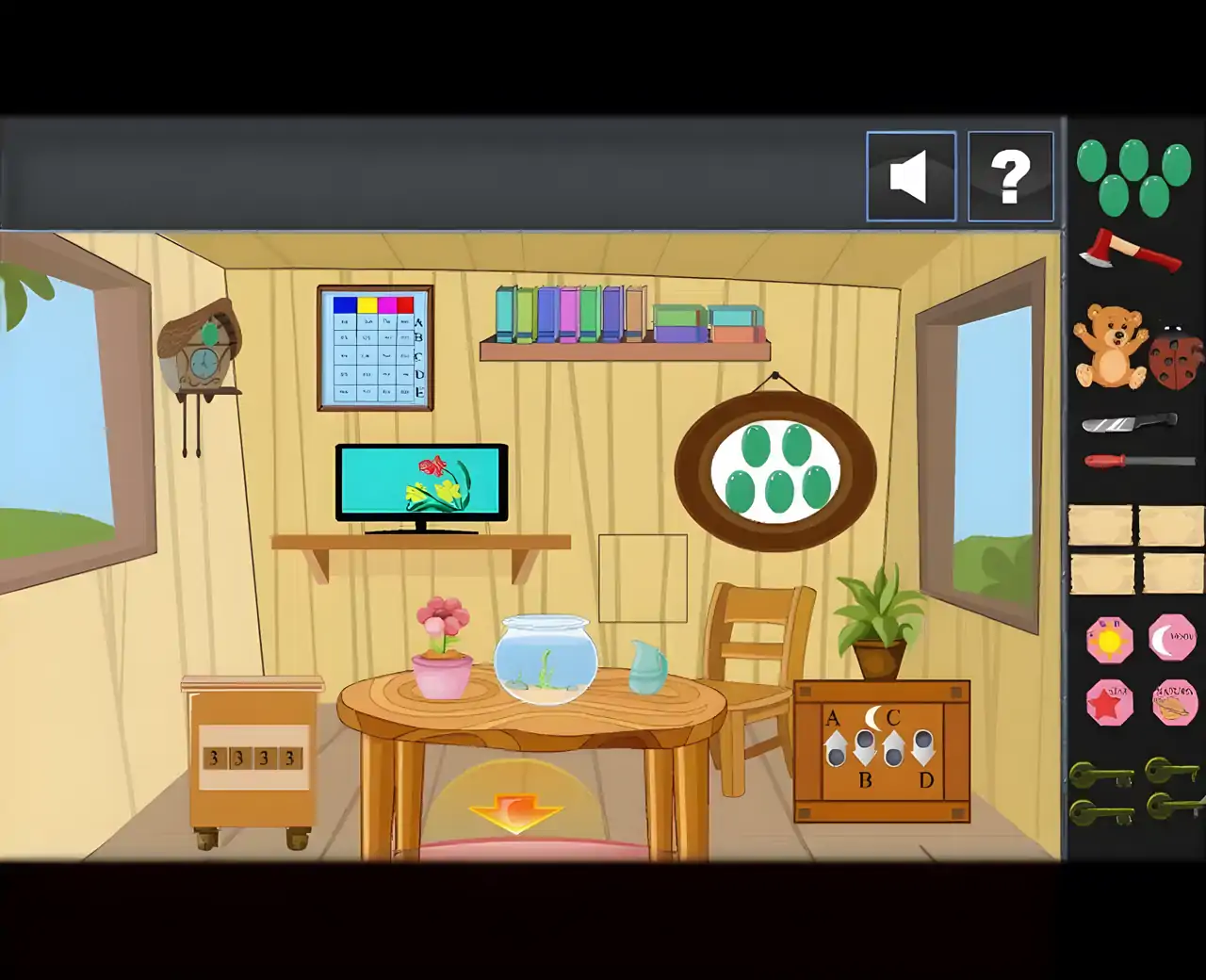 卡维逃脱游戏88