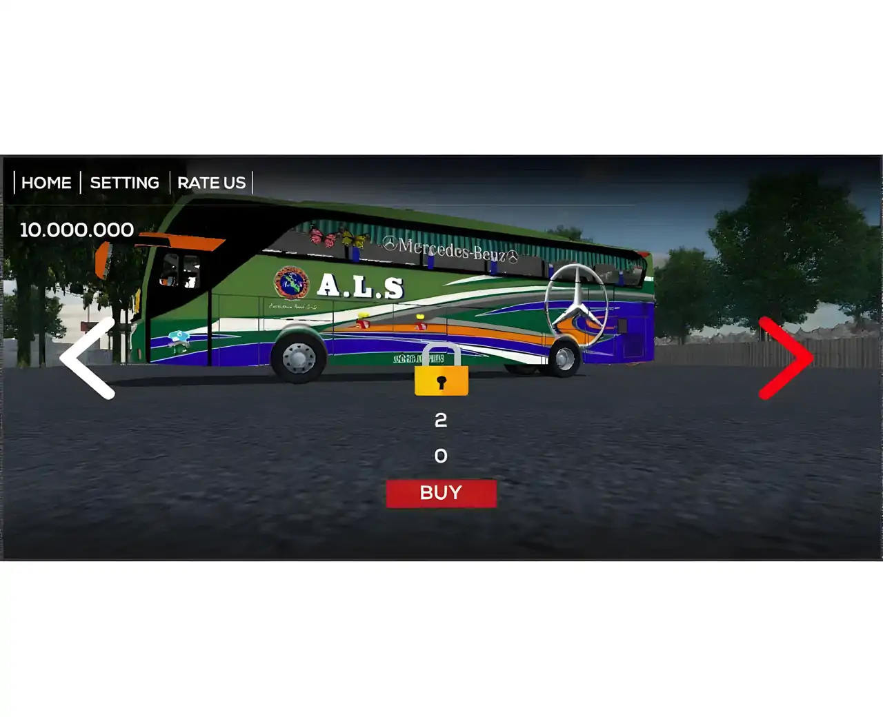 ETS2巴士模拟器印度尼西亚