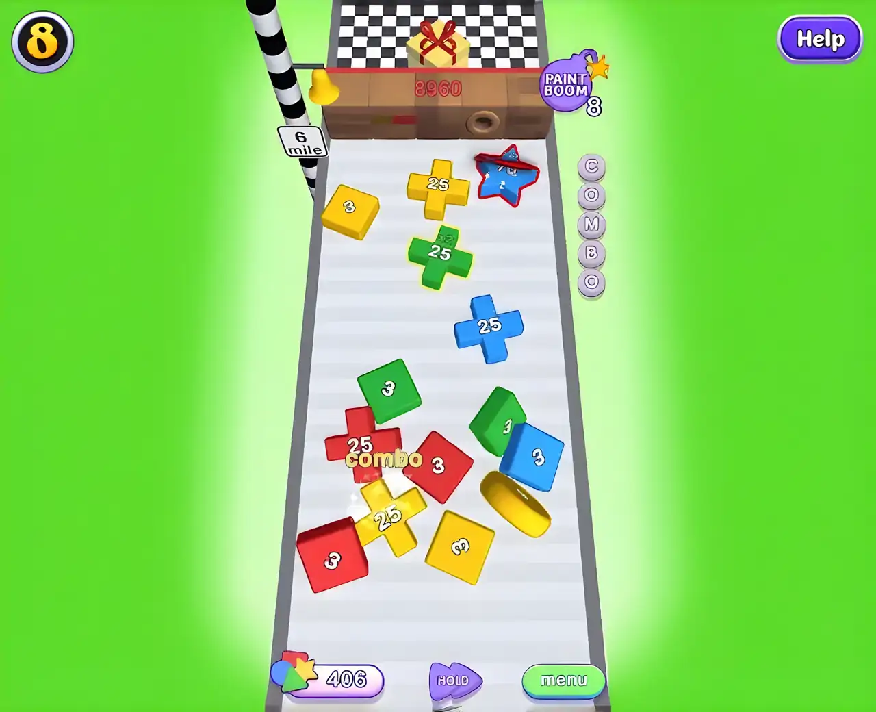 喧嚣的形状:3D合并游戏2048