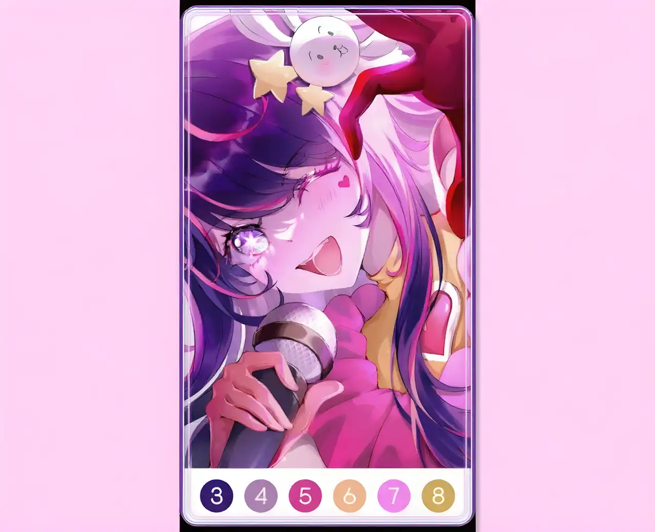 动漫按数字绘画