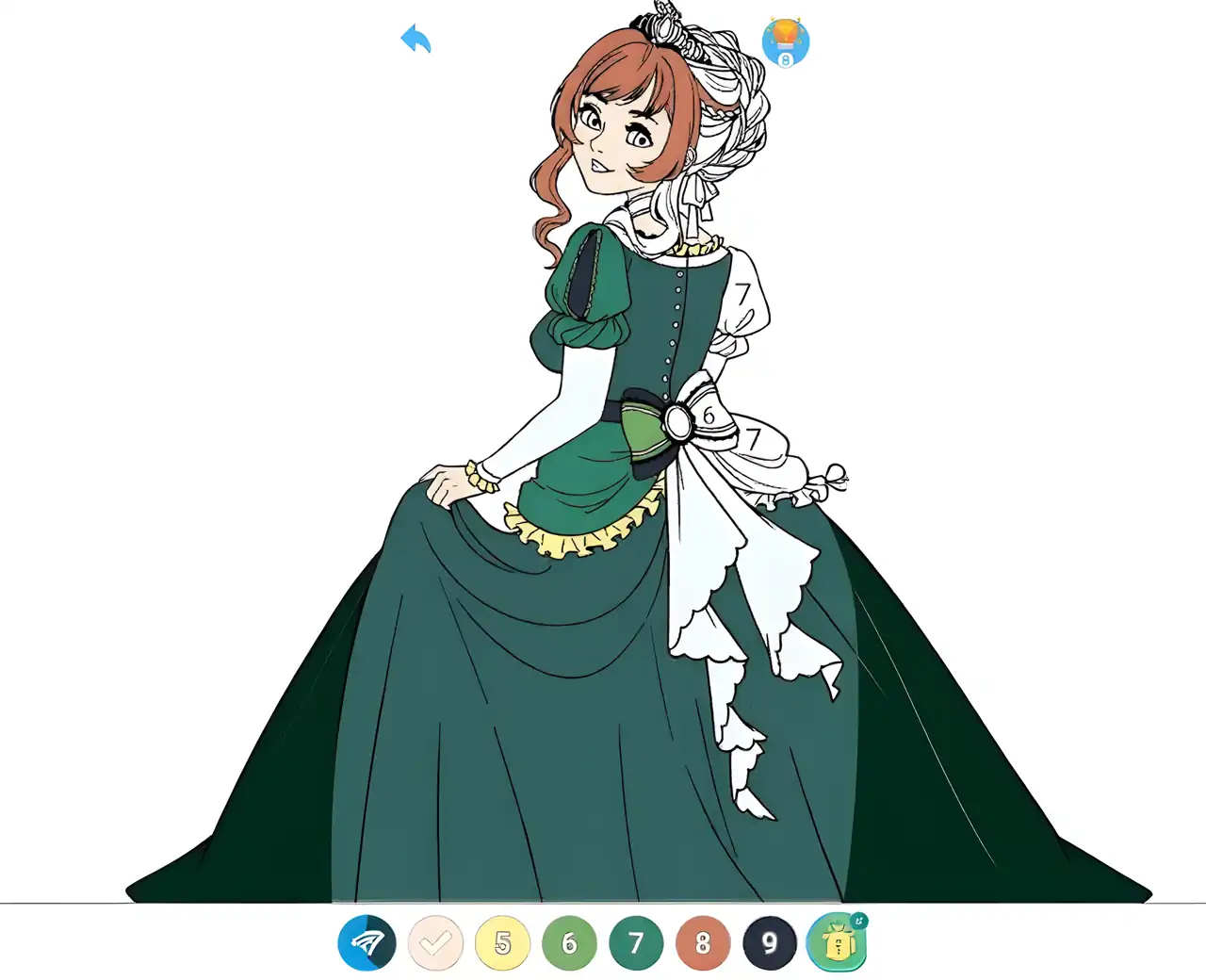 公主图画书游戏