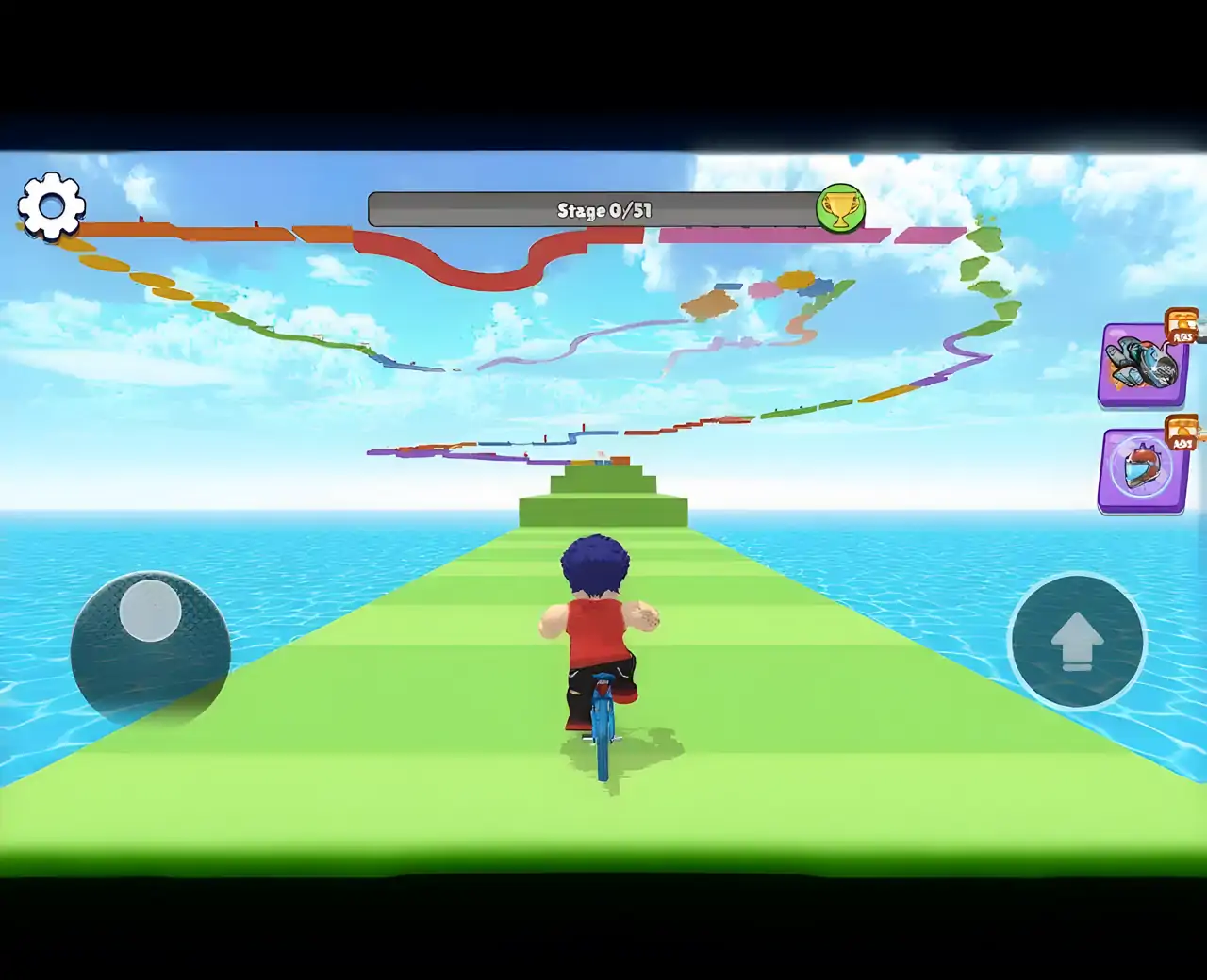 自行车跳跃大师：奥比游戏