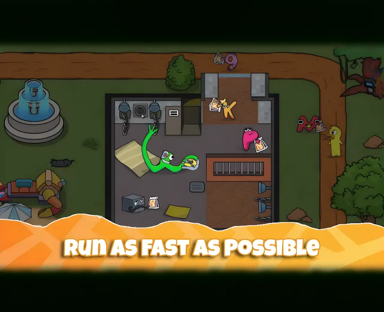 彩虹VS字母传说