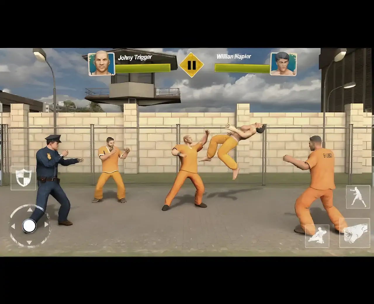 监狱禁闭2020：越狱格斗游戏