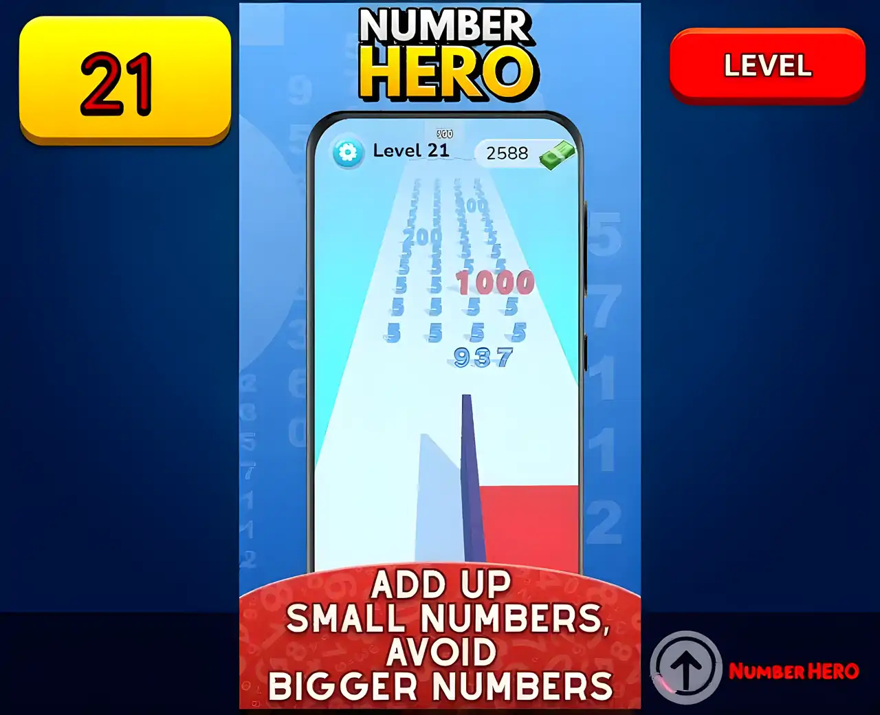 NumberHero：有趣的数学游戏