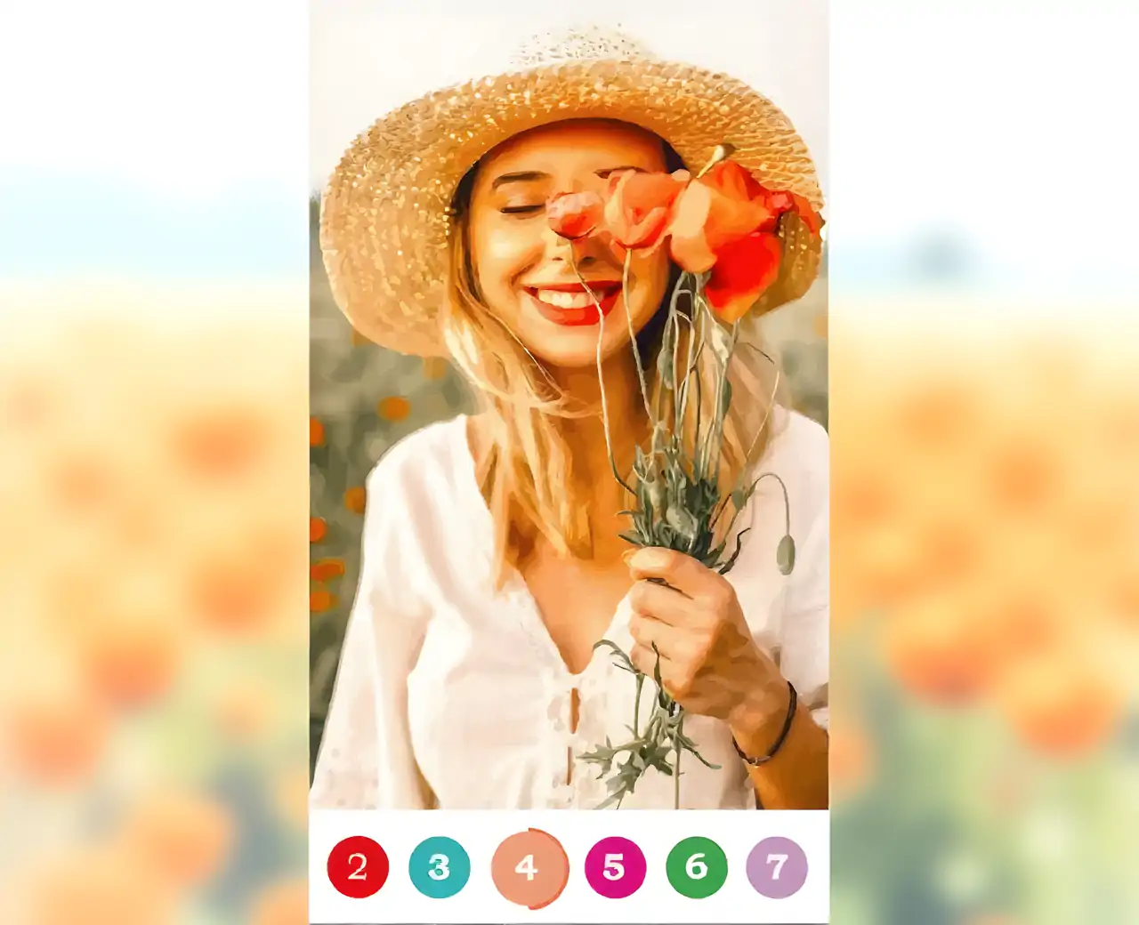 按数字绘画颜色