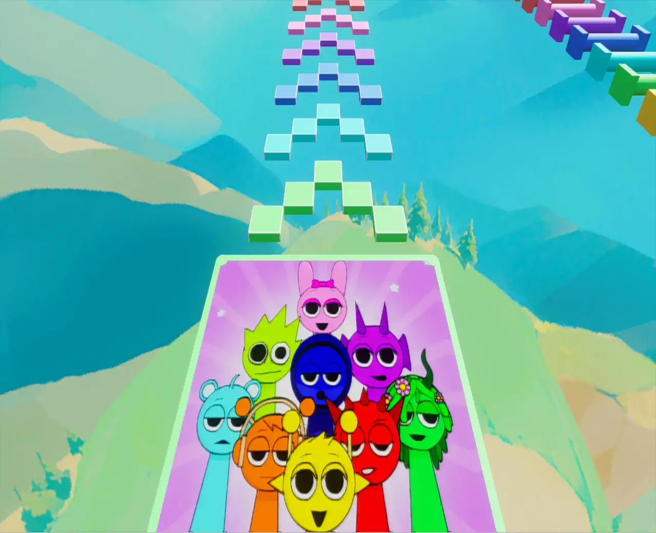 节奏盒子换装跑酷