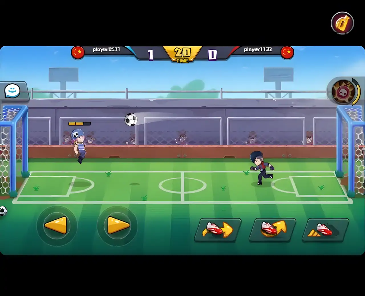 单挑足球
