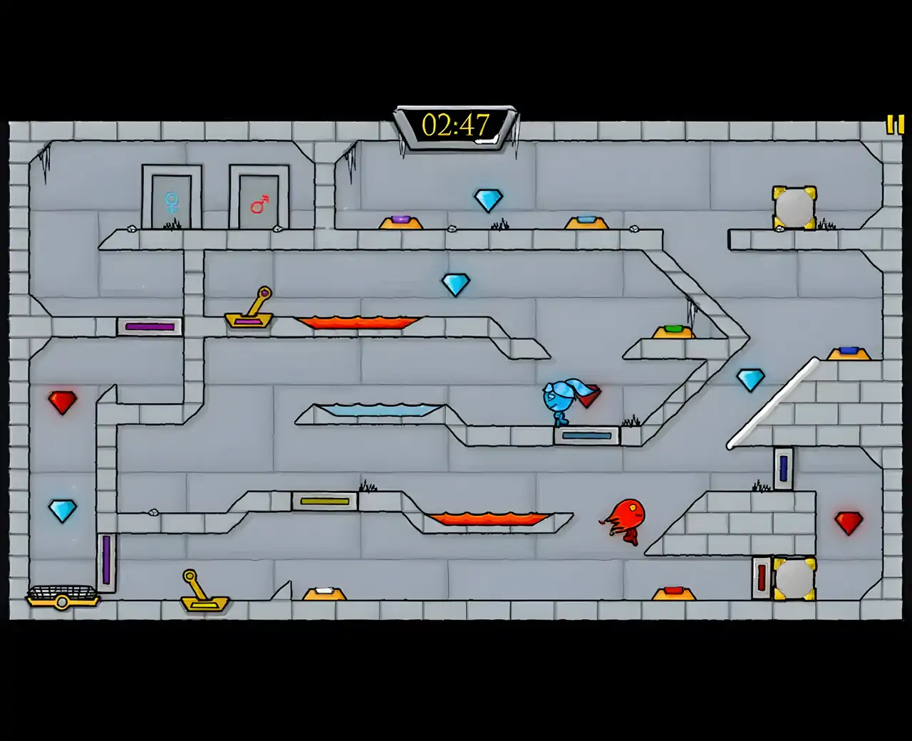 森林冰火人：元素神庙