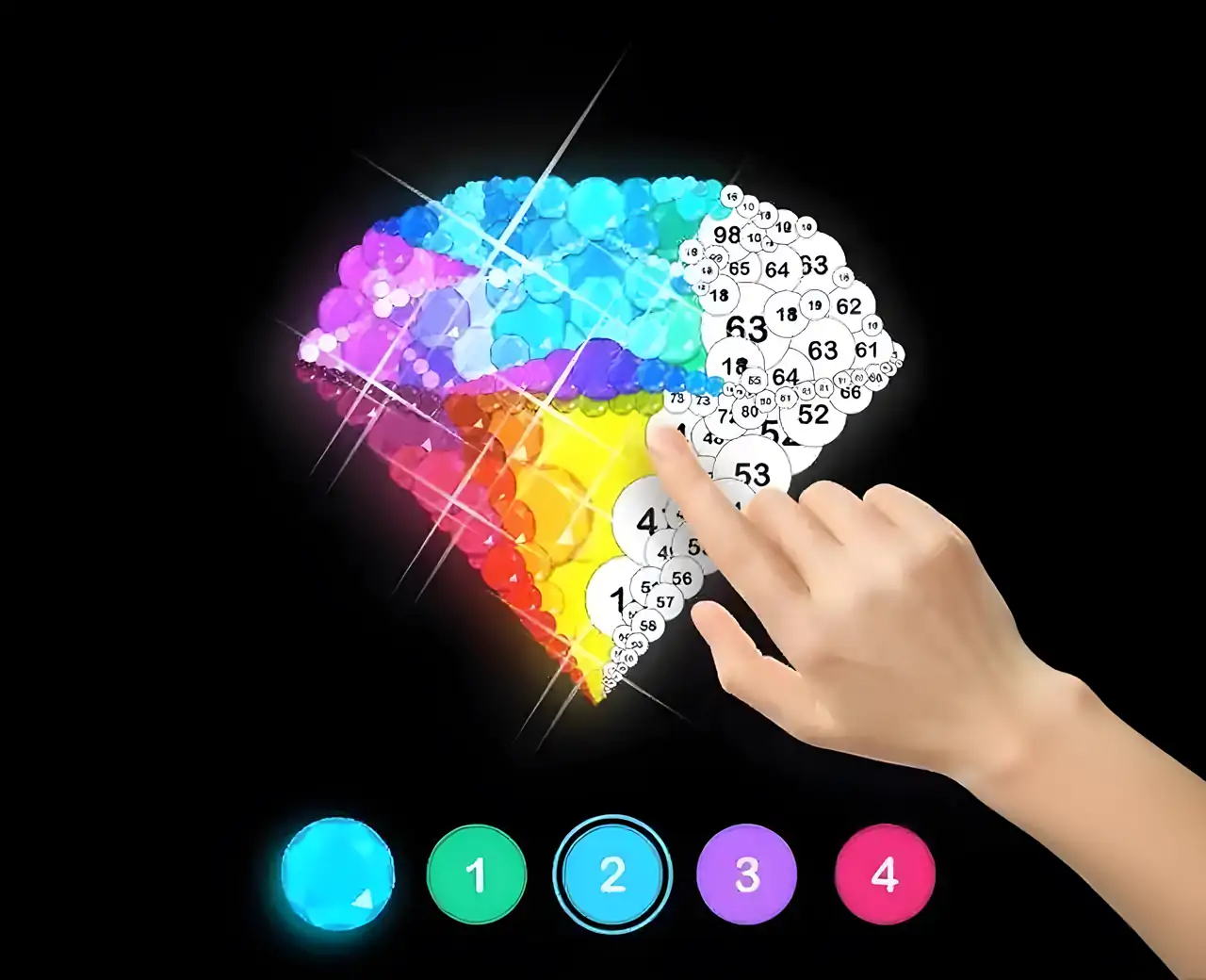 Diamondart-钻石填色游戏