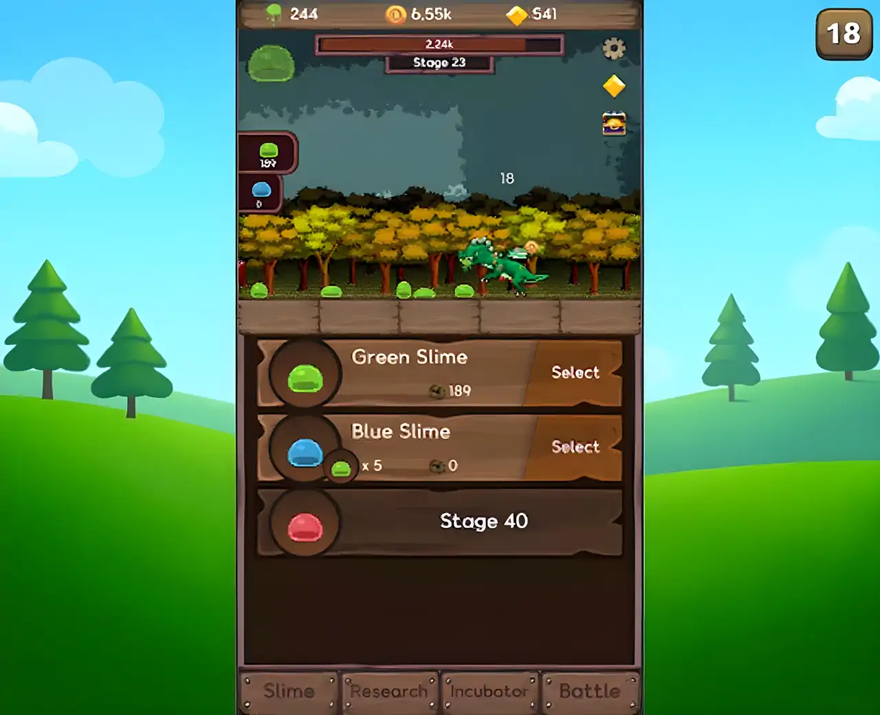 拯救史莱姆森林！