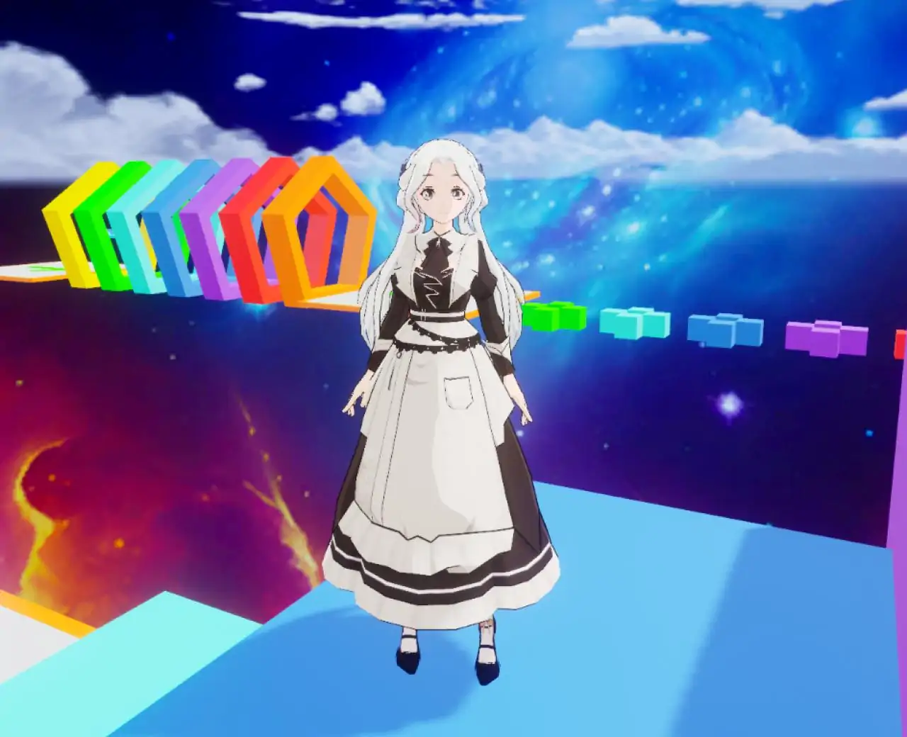 梦幻星空跑酷训练赛