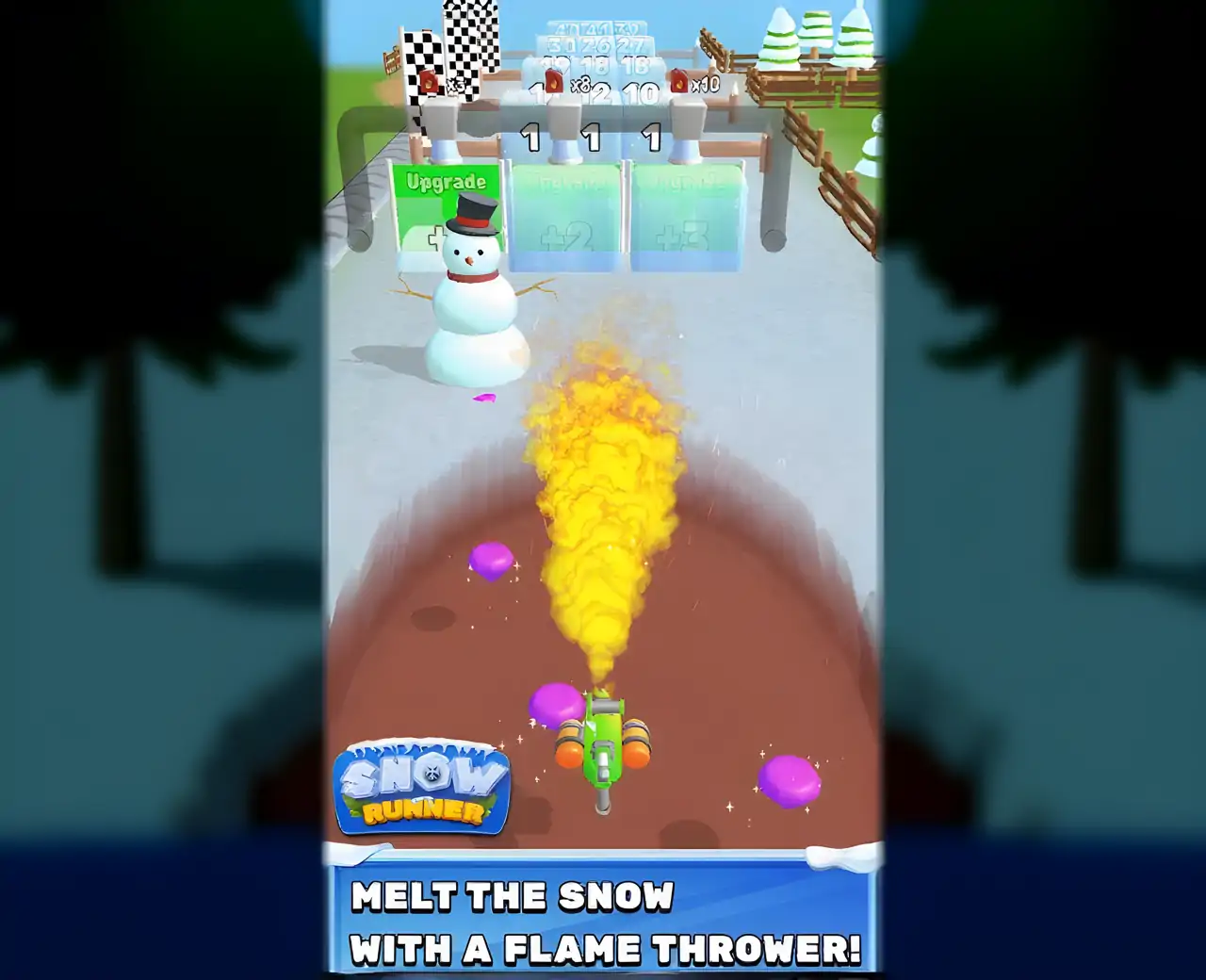 雪地奔跑者