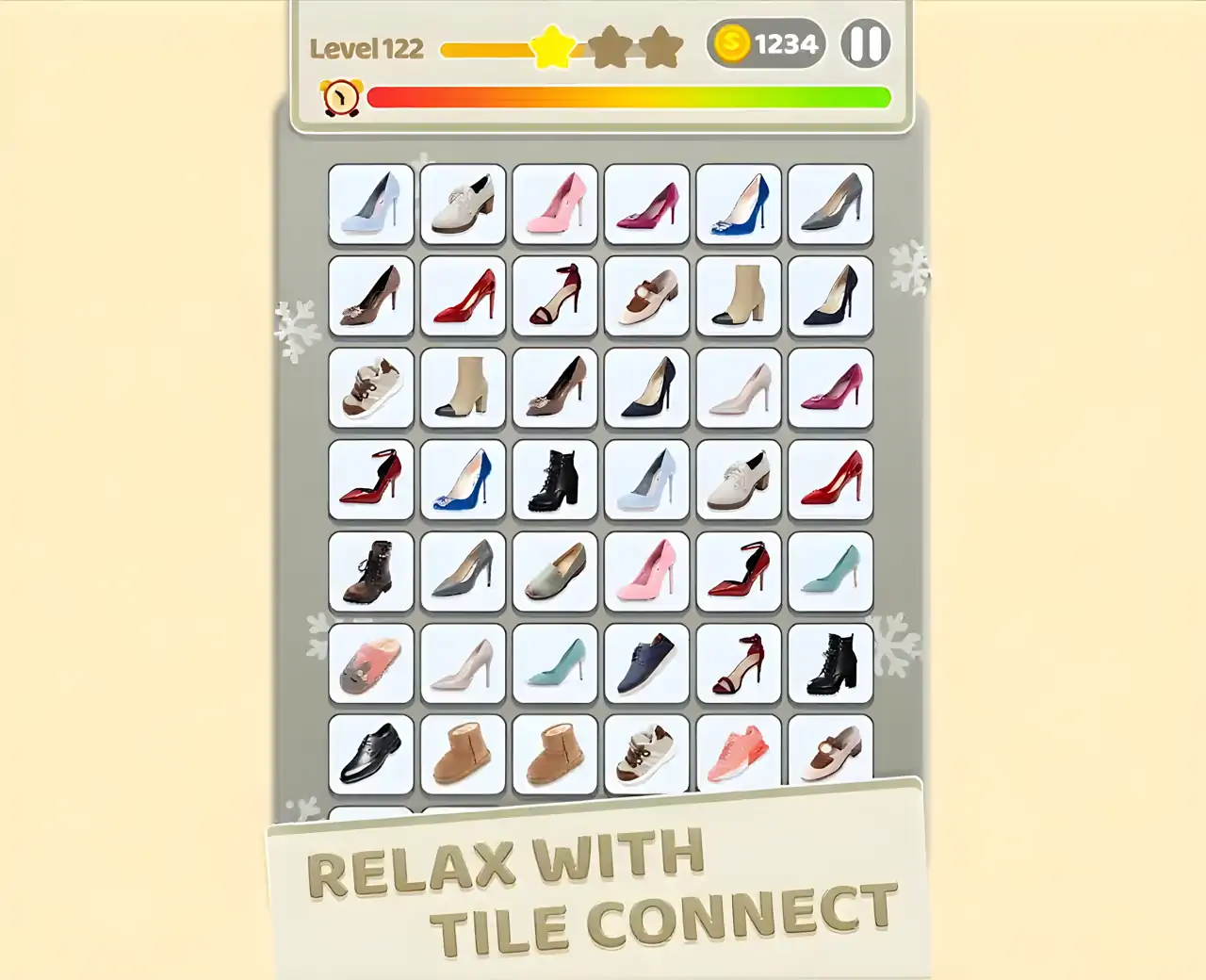 瓷砖连接匹配益智游戏