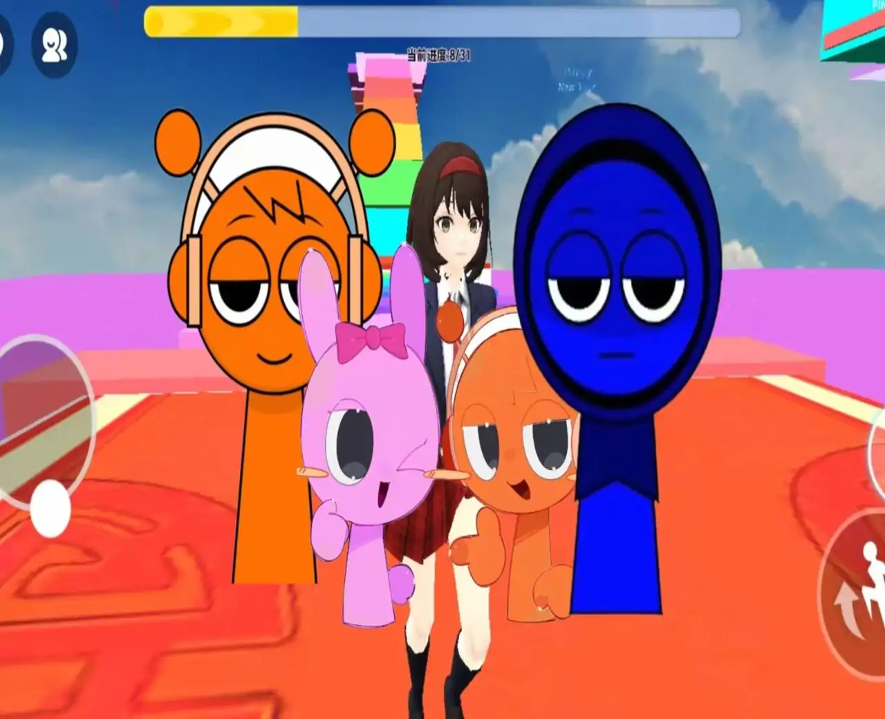 节奏盒子（春节版）换装跑酷