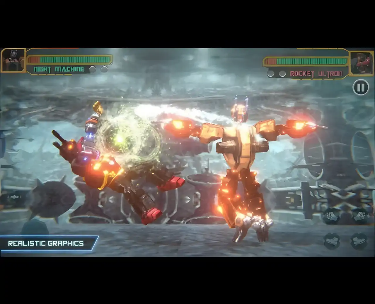 真正的机器人环战斗变换