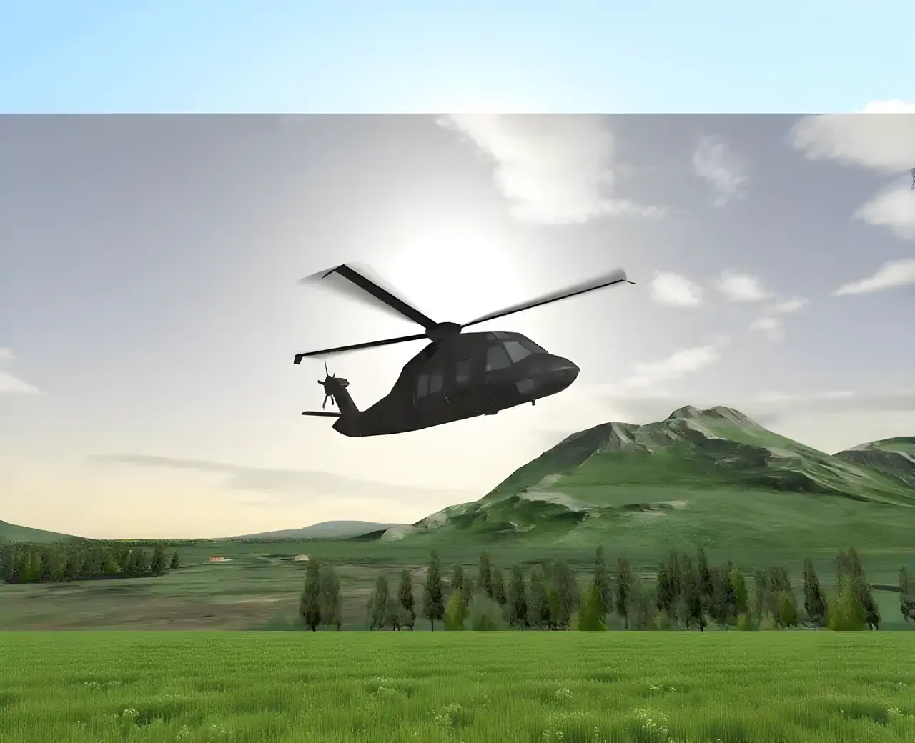 隐形鹰直升机模拟