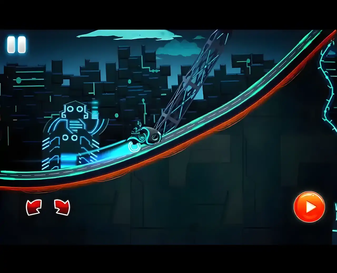 霓虹赛车修改版