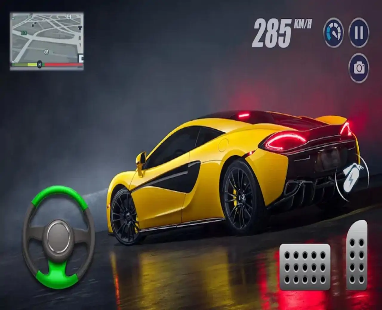 巨型坡道汽车特技