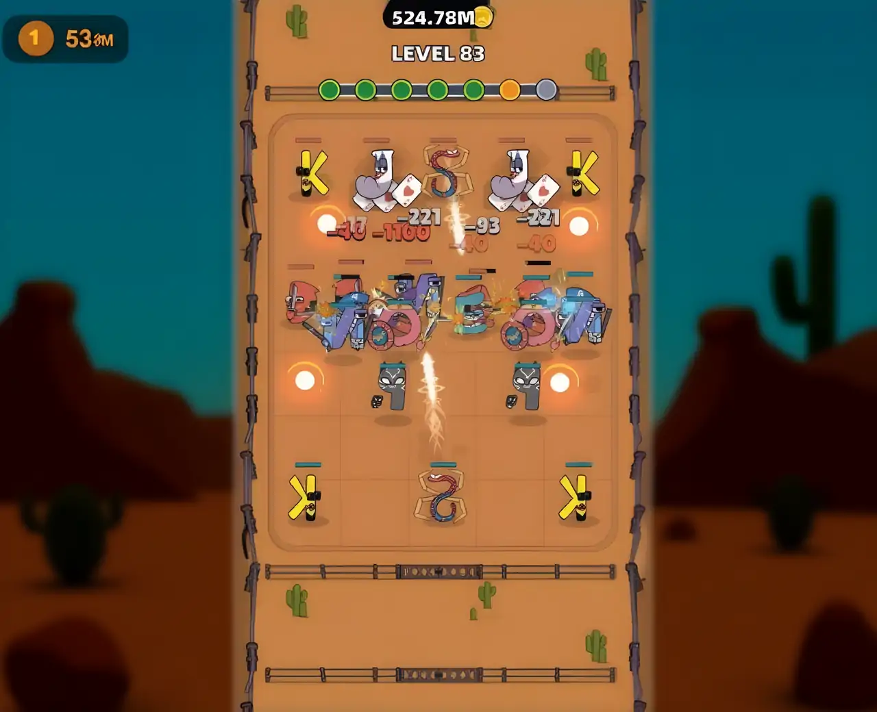 合并字母2D融合战斗